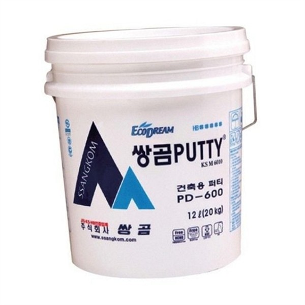 도배용 건축용 퍼티 20kg 크랙 기초 도장 퍼티 콘크리트 내벽 - 상품 이미지