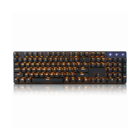 COX CK420 교체축 레인보우 LED 게이밍 기계식 키보드 (블랙, 청축)