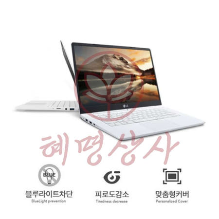 혜명상사 LG 올데이 그램14 2017 시력보호 필름 2매입