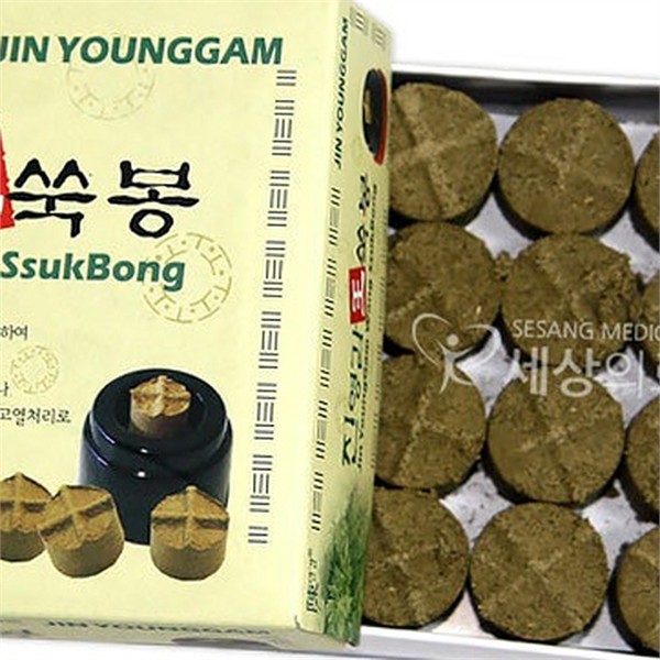 가정용 쑥뜸 온열 찜질 건강 용품 관리 재료 - 상품 이미지