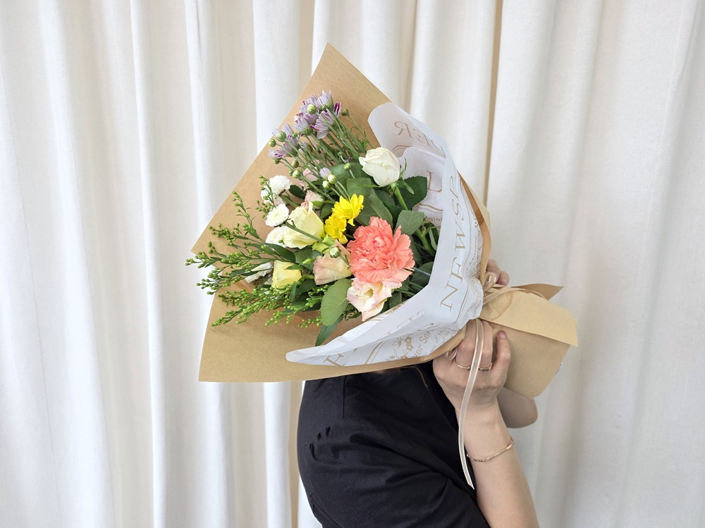 유스풀몰 크라프트 꽃다발 생화 꽃배달 싼곳 정기구독 정기배송 - 상세 이미지 2