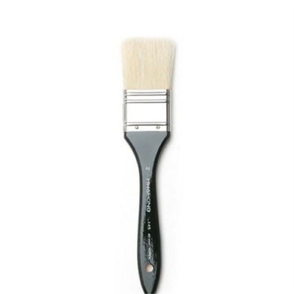 전문가 화방용 용품 그림 붓 40mm 유화 평붓 납작 - 상세 이미지 2