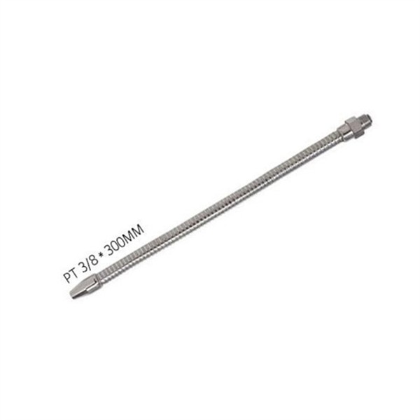 산업용 자바라 호스 300mm 스틸 플렉시블 호스 파이프 배관 환기 - 상품 이미지