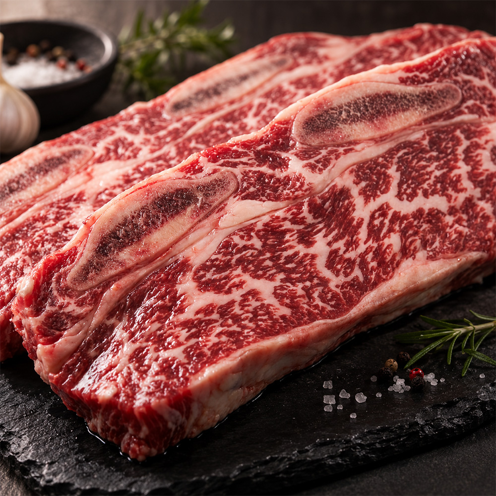 초이스등급 프리미엄 미국산 LA꽃갈비 선물세트 마블링 좋은 명품 소갈비 구이용 1.5kg, 1개 - 상세 이미지 2
