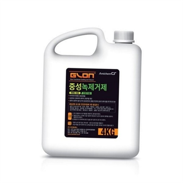 다용도 중성 녹제거제 4KG 안전 금속 녹제거제 방지 산업용 관리제 - 상품 이미지