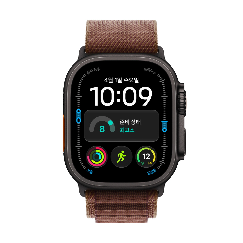 (1차 예약) 애플워치 울트라 4 셀룰러 블랙 티타늄, 49mm, 알파인 루프(S) - 상세 이미지 2