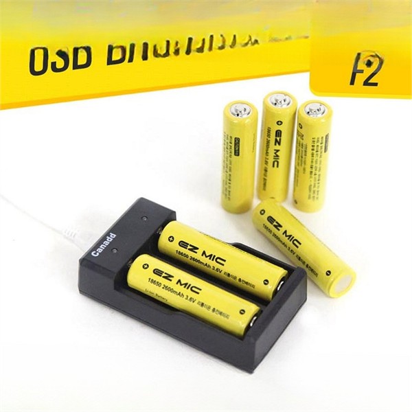 고속 멀티 배터리 충전기 2600mah 마이크로 5핀 충전기 여행용 표시 - 상품 이미지