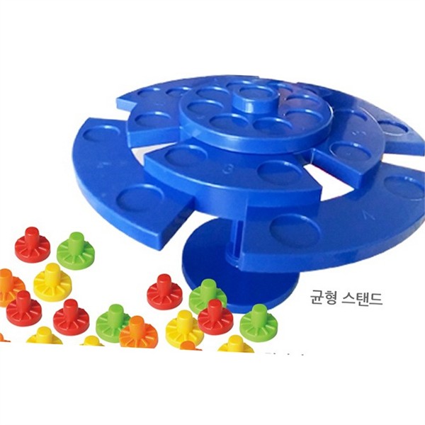 쌓기 보드 게임 밸런스 가족 보드 게임 놀이 주사위 - 상품 이미지