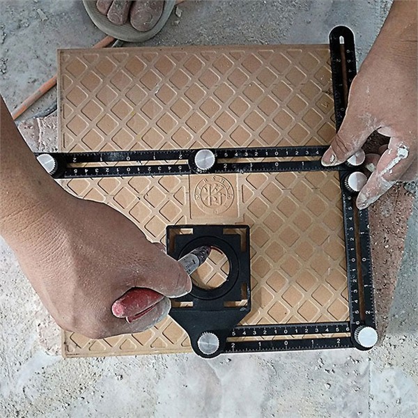 다용도 목공 각도자 인테리어 diy 각도자 작업용 다관절 정밀 측정 - 상품 이미지
