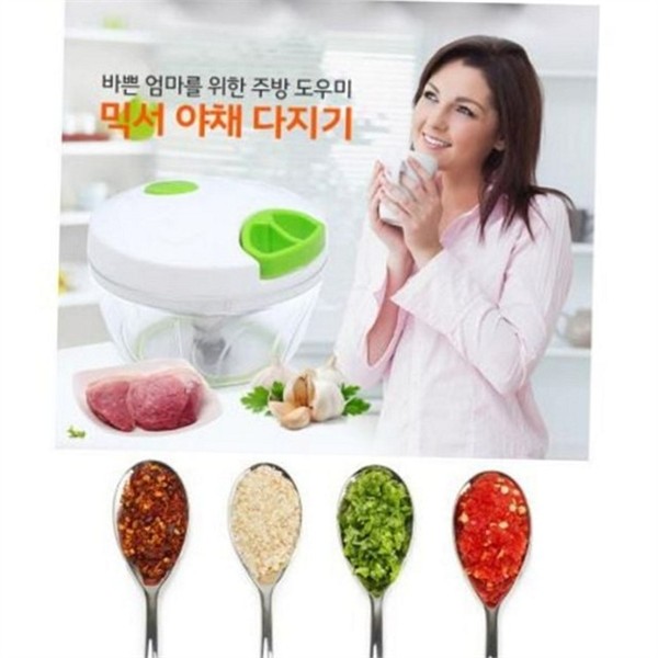 다용도 야채 다지기 핸드 수동 야채 다지기 고기 양파 - 상세 이미지 2