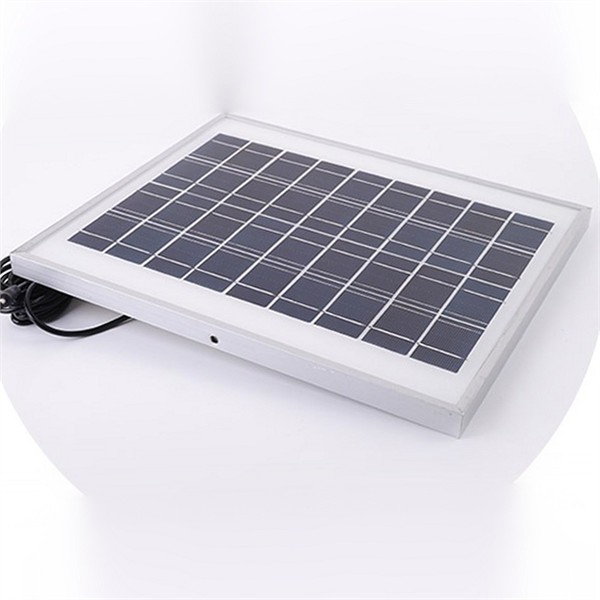 휴대용 태양광 패널 9.9W 12V 0.55A 충전기 솔라 패널 태양 - 상품 이미지