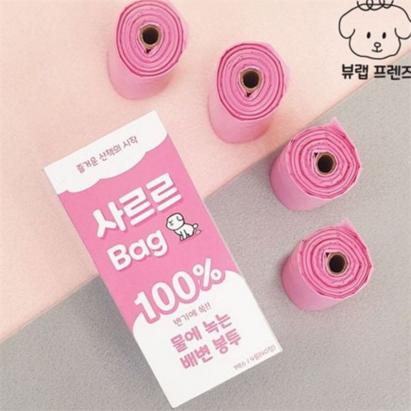 생분해 강아지 배변 봉투 산책용 반려견 배변 봉투 대용량 휴대용 - 상세 이미지 2