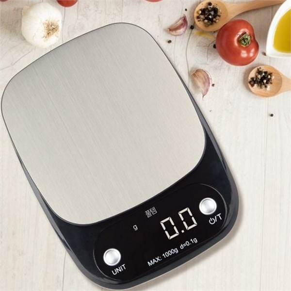 디지털 가정용 주방 저울 1kg 0.1g 다용도 음식 계량 저울 - 상세 이미지 2