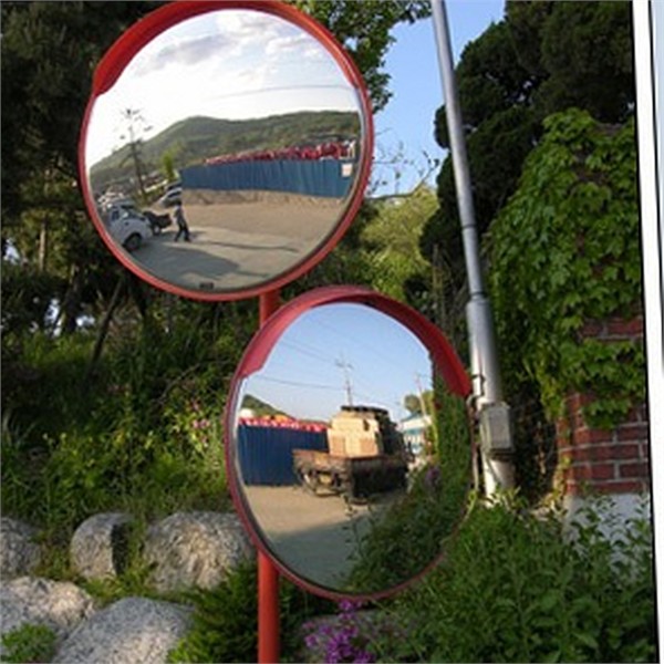 안전 도로 반사경 Ø800 산업 스테인레스 반사경 주차장 교차로 곡선 - 상품 이미지