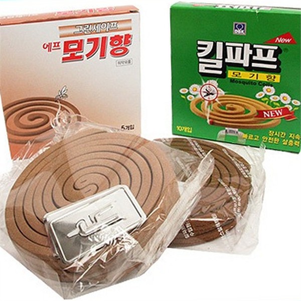 야외용 모기향 연소기 10개입 10개 휴대용 모기향 받침대 안전 캠핑 - 상품 이미지