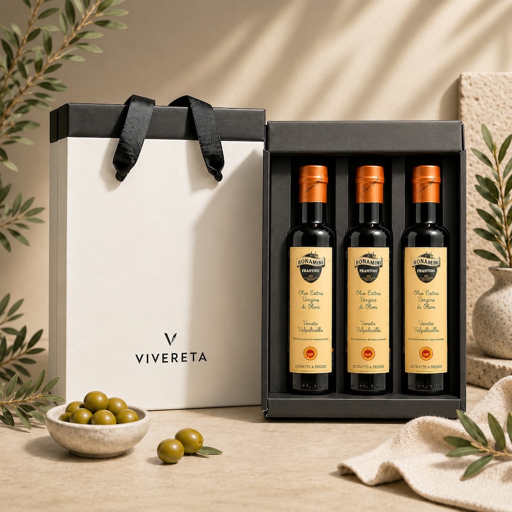 7년 연속 만점 베네토 발폴리첼라 돕 엑스트라버진 올리브오일 250 선물세트 250ml, 3개 - 메인 이미지