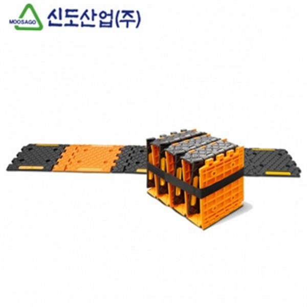 이동식 도로 과속방지턱 조립식 차량 과속방지턱 주차장 안전 시설 - 상세 이미지 2