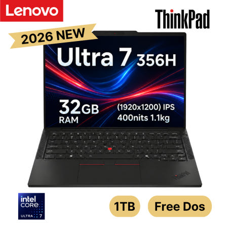 한국레노버 유한회사 레노버 씽크패드 T14s Gen7 2026년 팬서레이크 21YUS00800 Ultra 7-356H 32GB 1TB 윈도우 미포함 직장인 고성능 휴대용 비즈니스 AI 노트북