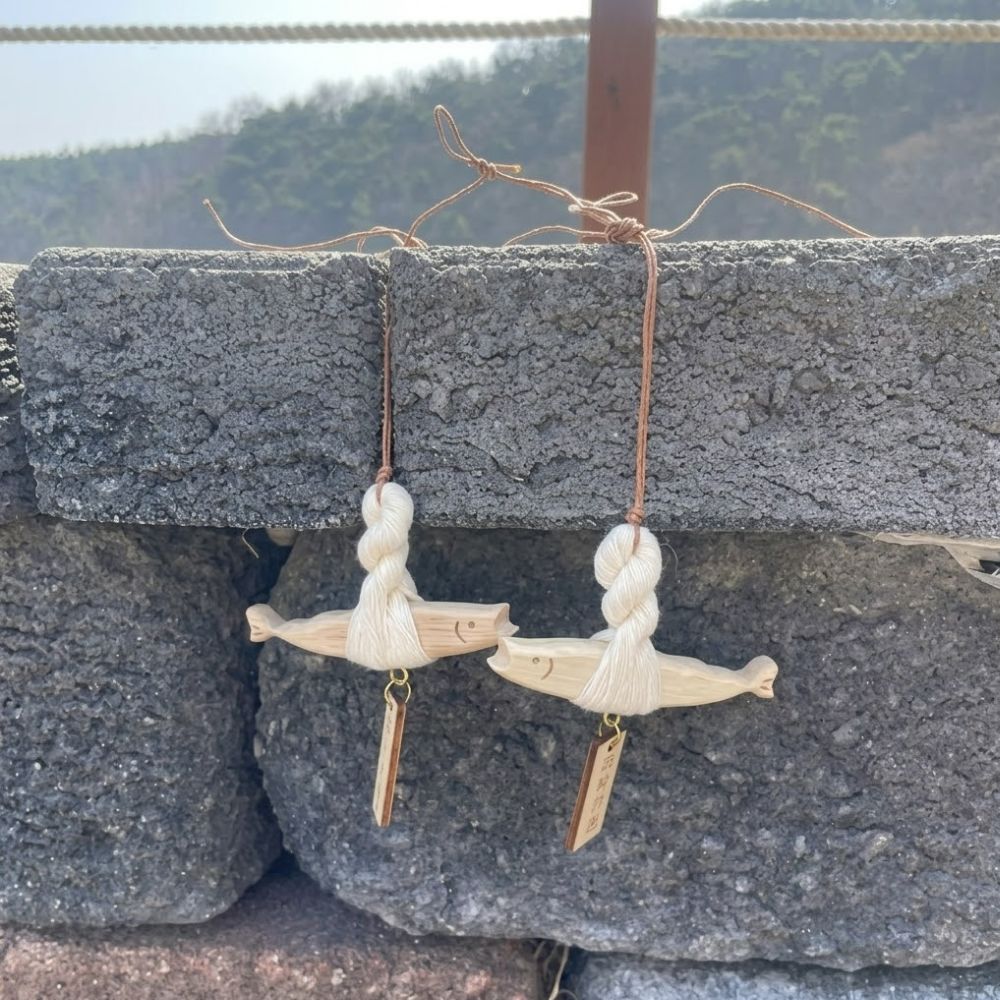 차량용액막이명태 원목명태 명주실 북어액막이 이미지 8
