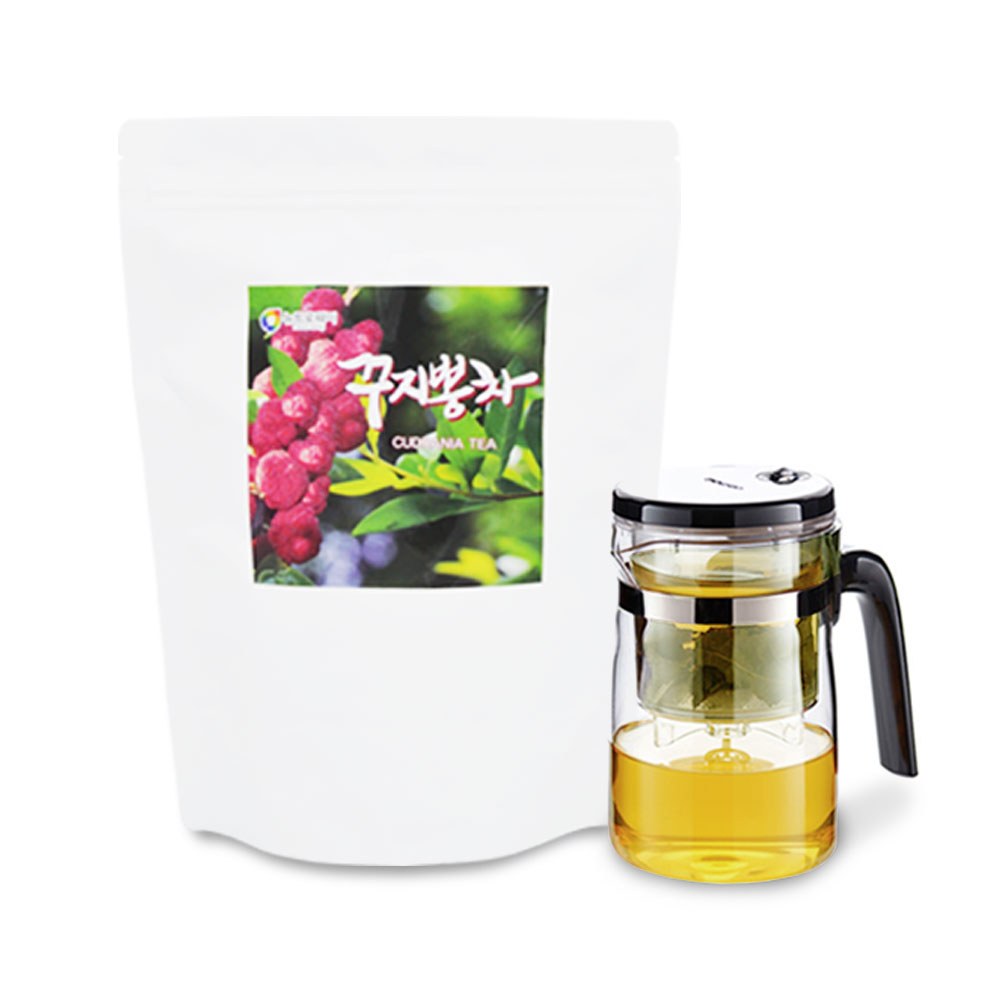 뉴트로웨이 꾸지뽕차100티백+티포트500ml 세트 배 - 상품 이미지