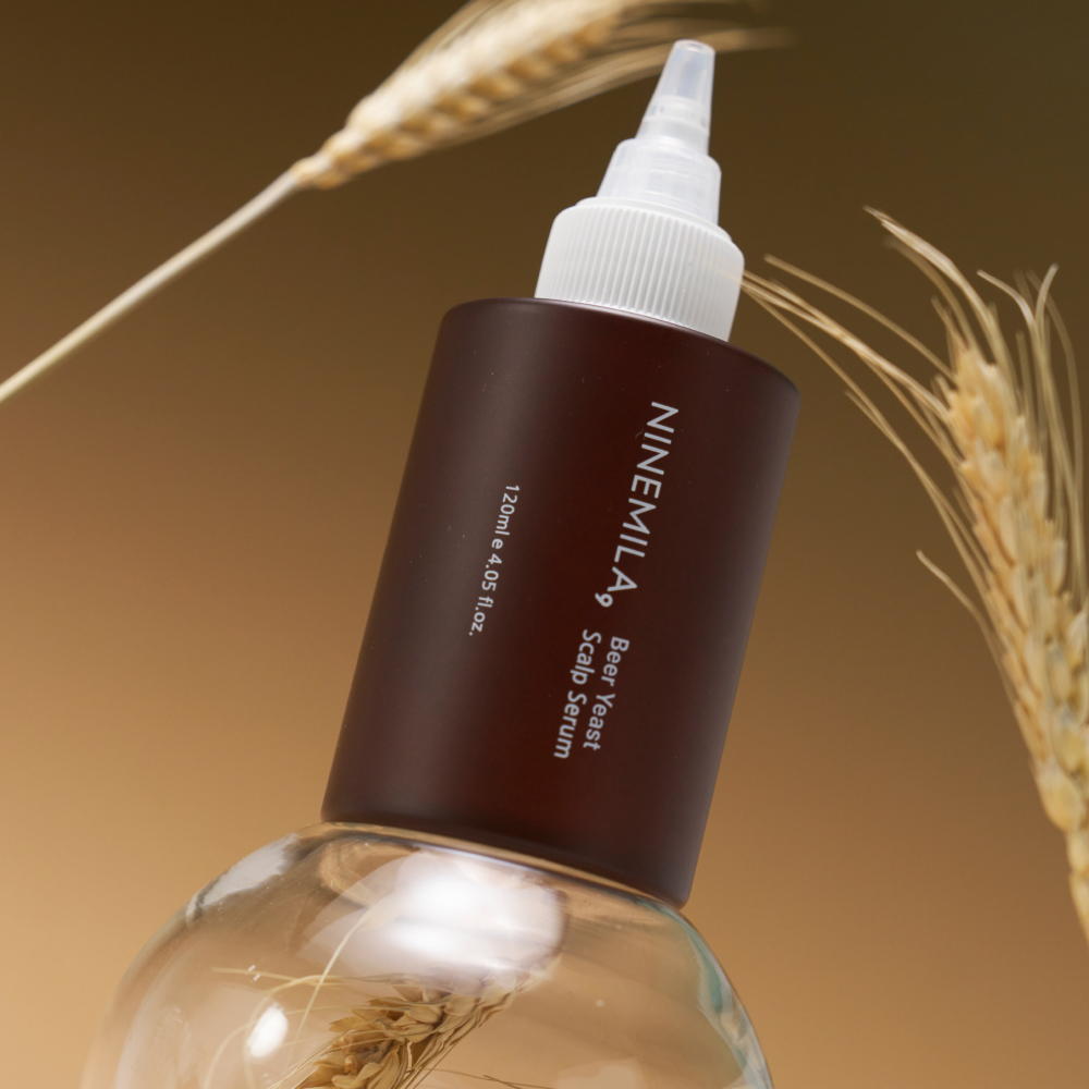 나인밀라 카밍비어 (맥주효모) 두피 영양제 세럼 앰플 팩 버베나향, 120ml, 1개 - 상세 이미지 4