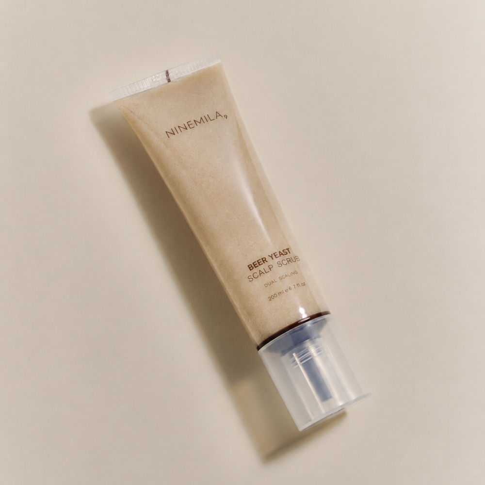 나인밀라 카밍비어 듀얼 두피 스크럽 스케일링 스케일러 자몽향, 200ml, 1개 - 상세 이미지 4