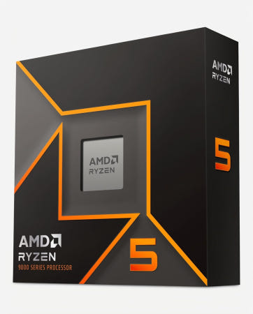 [해외]AMD RyzenTM 5 9600X 6코어 12스레드 언락 데스크탑 프로세서 (Pack of 1) Processor