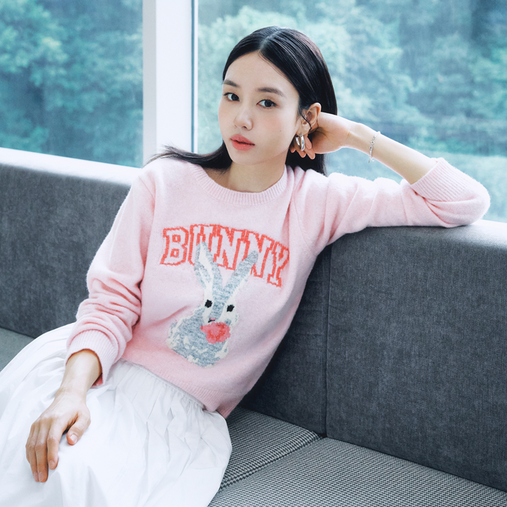 셀렙샵에디션 26FW 울블렌디드 버니 니트풀오버 - 상품 이미지