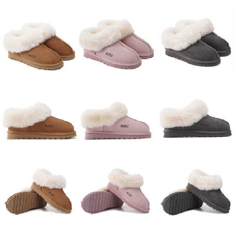 방한 UGG  슬리퍼 드림메리노 부티 정품 호주 3컬러 털 스웨이드 남녀공용 겨울 신발 - 상품 이미지