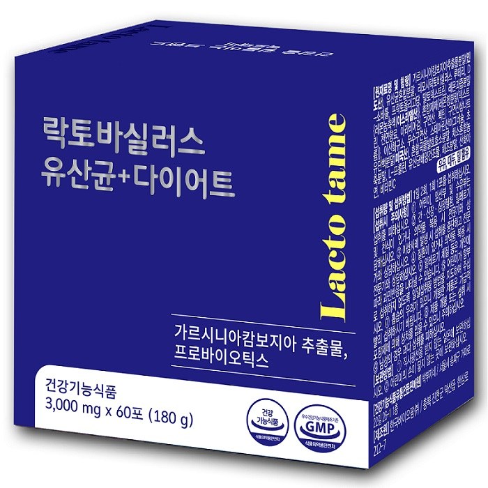 락토바실러스 유산균 60포 - 상품 이미지