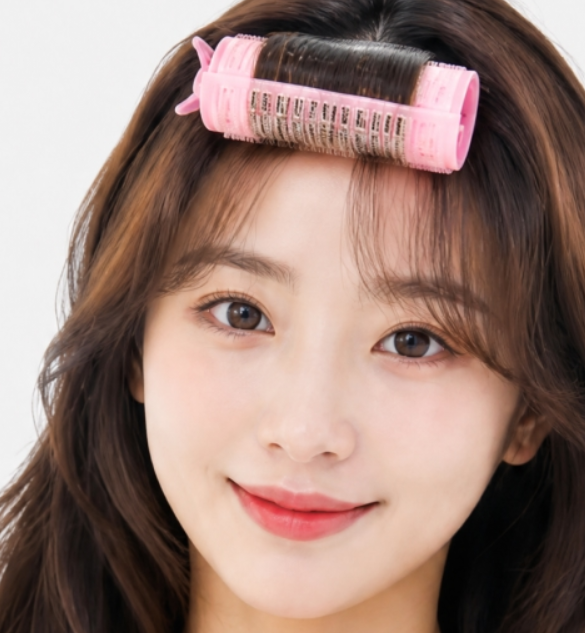 앞머리 구르프 롤 뿌리 볼륨 가르마 집게 헤어 머리 뽕 웨이브 헤어핀 롤 고정 여성 - 상세 이미지 3