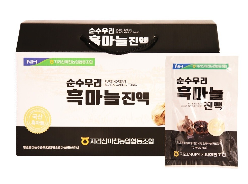 순수우리 흑 마늘진액30포 - 상품 이미지
