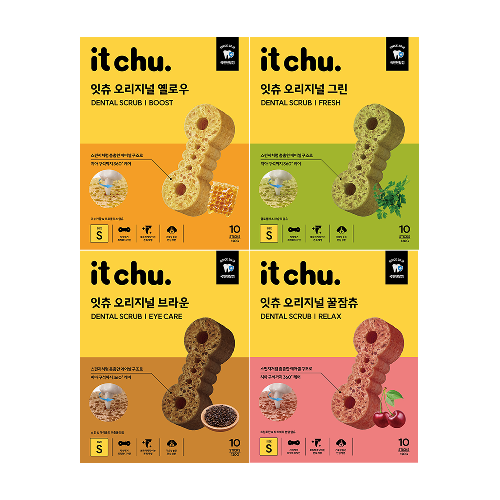 잇츄 오리지널 버라이어티팩 S 강아지덴탈껌 대용량 치석제거 간식, 60개입 - 상세 이미지 2