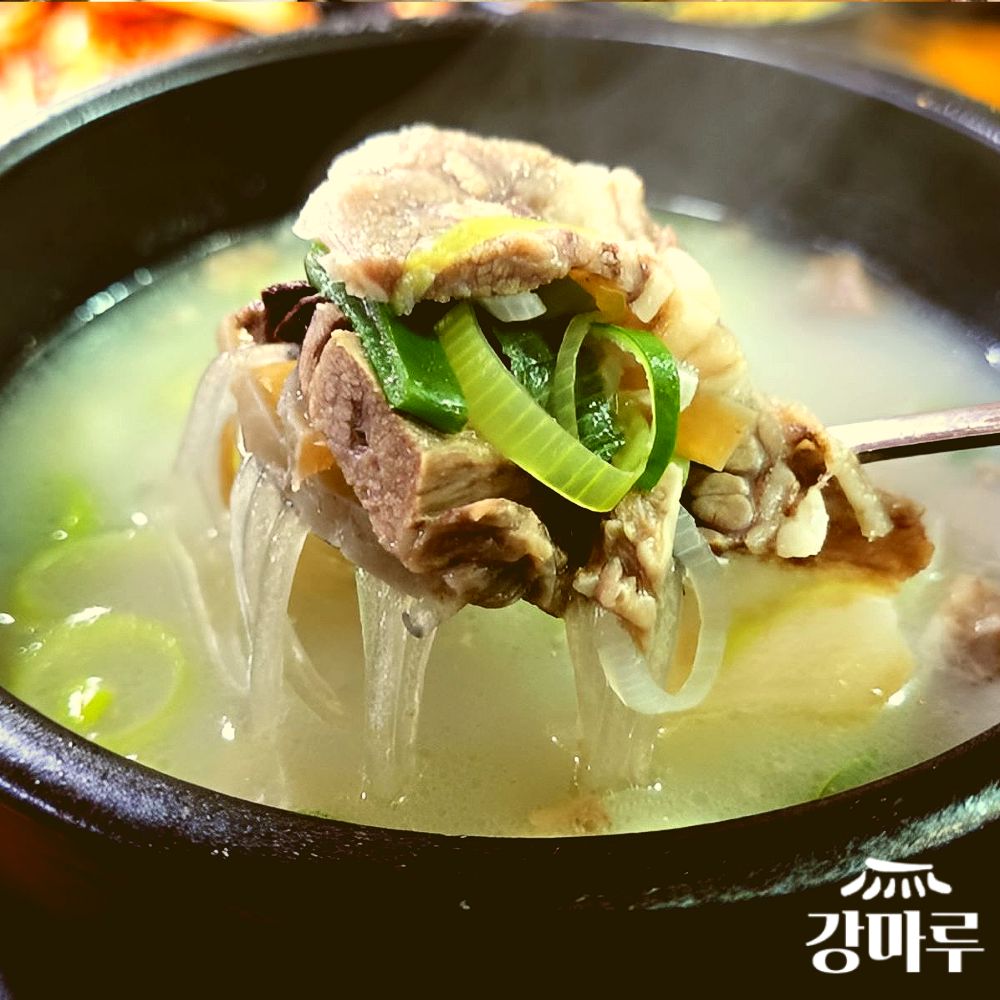 강마루 한우 소머리국밥 소고기국밥 곰탕 700g, 3팩 - 상세 이미지 5
