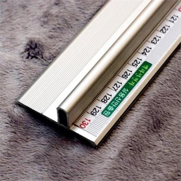미끄럼 알루미늄 안전 자 130cm 손잡이 금속 재단 자 커팅용 - 상품 이미지