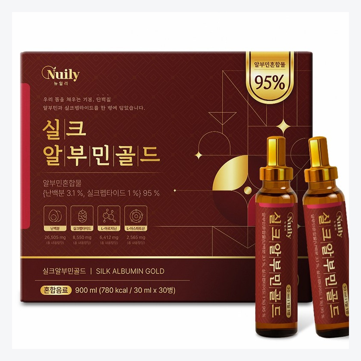 뉴일리 실크알부민 골드 30ml 30병 - 상세 이미지 3