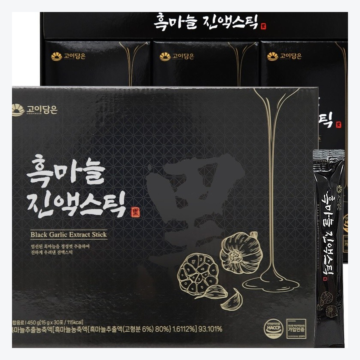 고이담은 흑 마늘진액스틱 15g 30포 배 - 상세 이미지 3