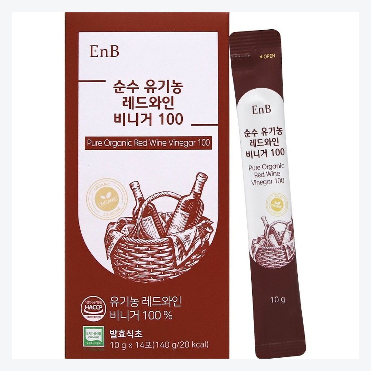 순수 유기농 레드와인 비니거100 10g 14포 - 상세 이미지 3