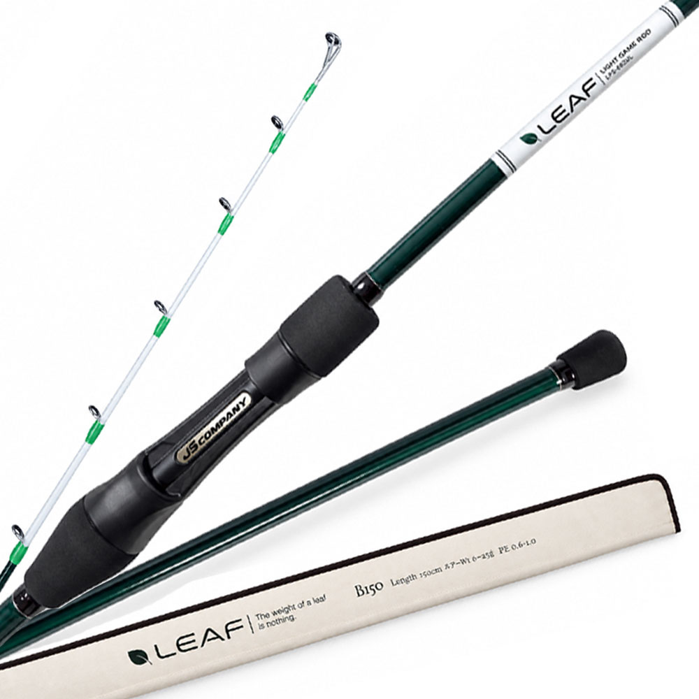 JS컴퍼니 리프 LEAF 초경량 51g 쭈꾸미 갑오징어 낚시대 쭈갑대 B150, 1.5m - 상품 이미지