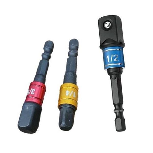 수리용 소켓 비트 3PCS 복스 육각 소켓 다용도 작업용 공구 - 상품 이미지