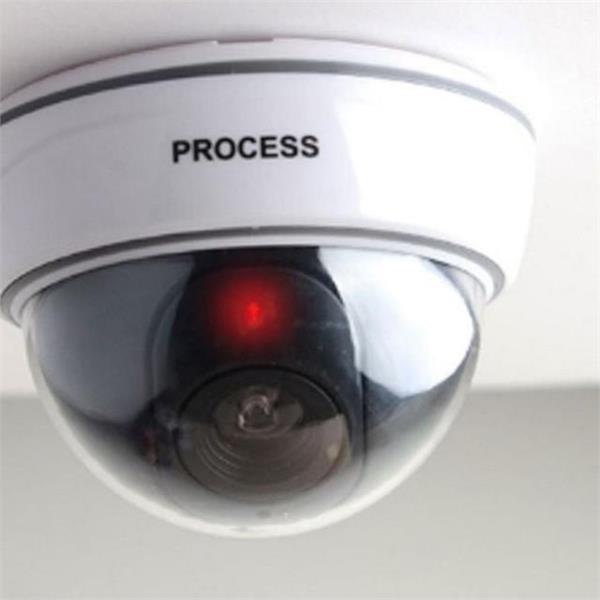 보안 돔형 모형 카메라 위장 가짜 cctv 카메라 감시 방범 - 상품 이미지