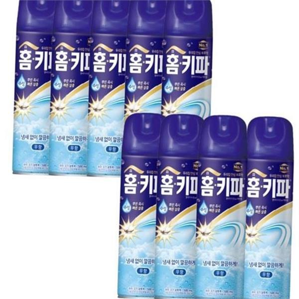여름철 모기 살충 스프레이 500ml 9개 실내 수성 모기약 에어졸 - 상세 이미지 2