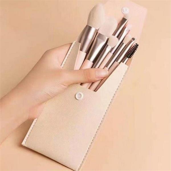 초보용 휴대용 화장 브러쉬 메이크업 화장 브러쉬 파운데이션 8종 아이 - 상품 이미지
