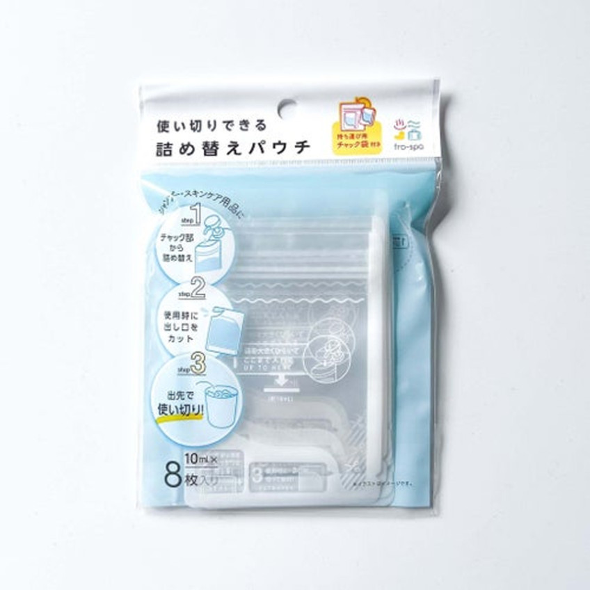 Frospa 일회용 리필 파우치 10ml 8매입 - 가방·파우치 - 하카타몰