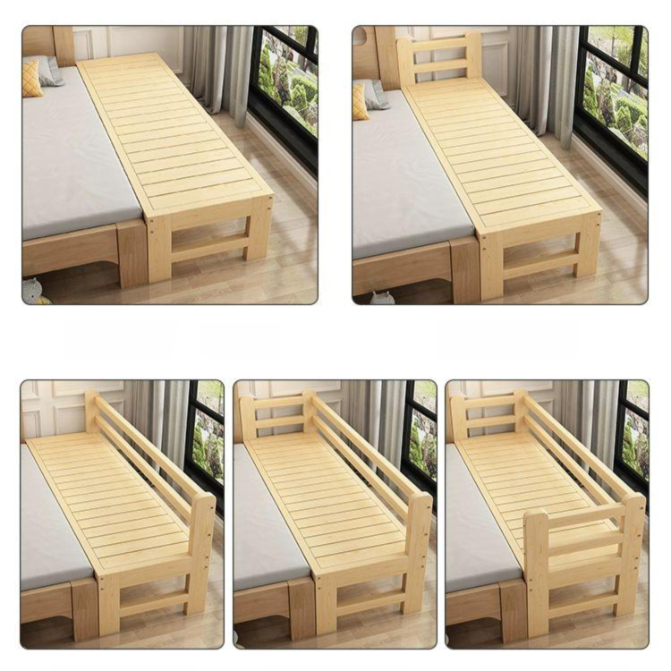 침대연장 프레임 원목 나무 사이드 확장 평상 180cmx20cmx40cm - 상세 이미지 3