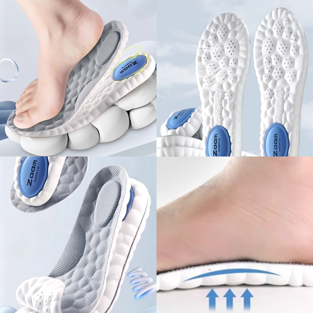 푹신한 운동화 발 아치 깔창 패드 쿠션 평발 인솔 러닝화 신발 등산화 작업화 안전화 군화 - 상품 이미지