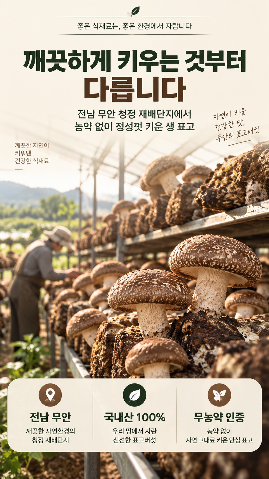 생표고버섯 비타민D 및 영양 성분 가이드
