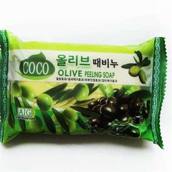 클렌징 올리브 필링 비누 10개 저자극 세안 비누 각질 제거 - 상세 이미지 2