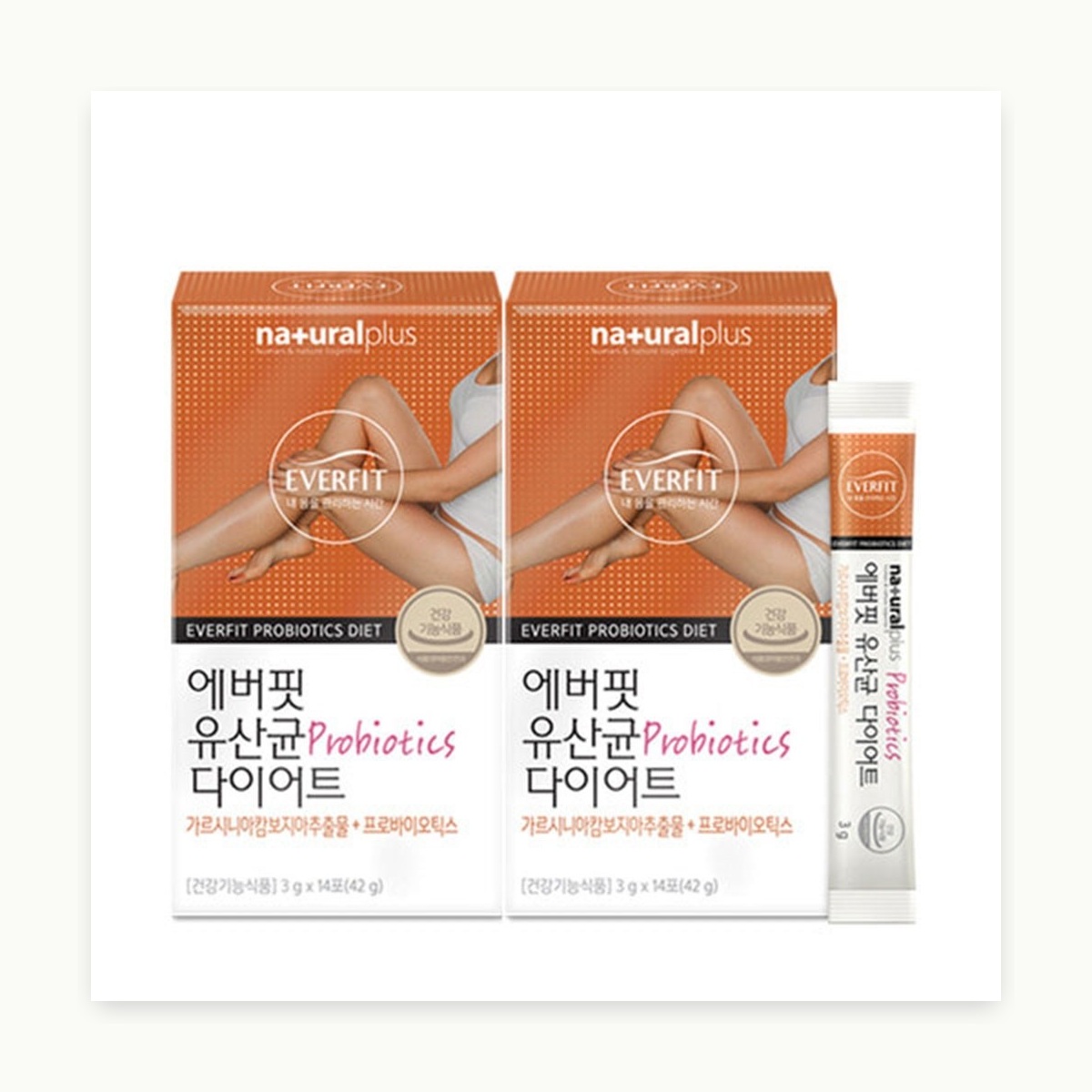 에버 감소도움 유산균 프로바이오틱스 14포 2박스 철 - 상세 이미지 2
