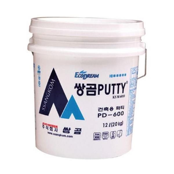 인테리어 건축용 퍼티 20kg 보수용 벽면 보수제 도장 빠대 석고 - 상품 이미지